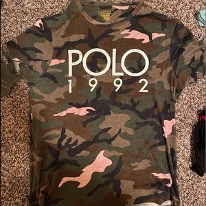 BRAND NEW CAMO POLO 1992 Tee. Never been worn